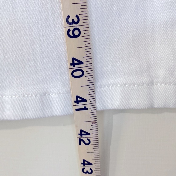 Talbots Stretch White Jeans - Picture 7 of 11